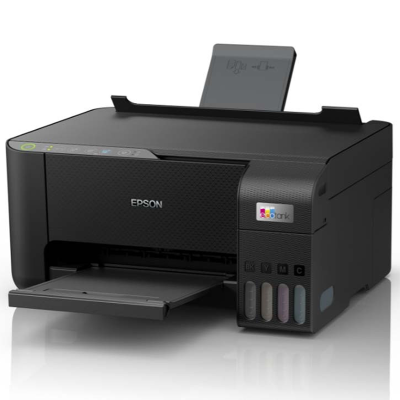 Imprimante Multifonction à réservoir intégré 3en1 couleur Epson ECOTANK L3251 / WiFi + 5 Bouteilles d'encre Epson Incluses