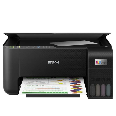 Imprimante Multifonction à réservoir intégré 3en1 couleur Epson ECOTANK L3251 / WiFi + 5 Bouteilles d'encre Epson Incluses