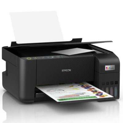 Imprimante Multifonction à réservoir intégré 3en1 couleur Epson ECOTANK L3251 / WiFi + 5 Bouteilles d'encre Epson Incluses