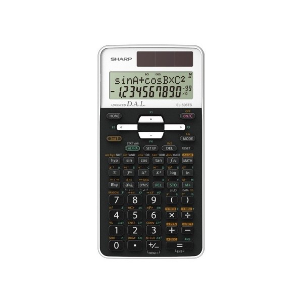 Calculatrice Scientifique Sharp EL-506TS / Blanc