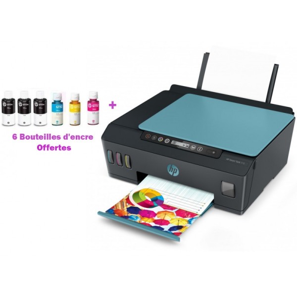 Imprimante Multifonction Jet D'encre HP SMART TANK 516 WiFi Couleur